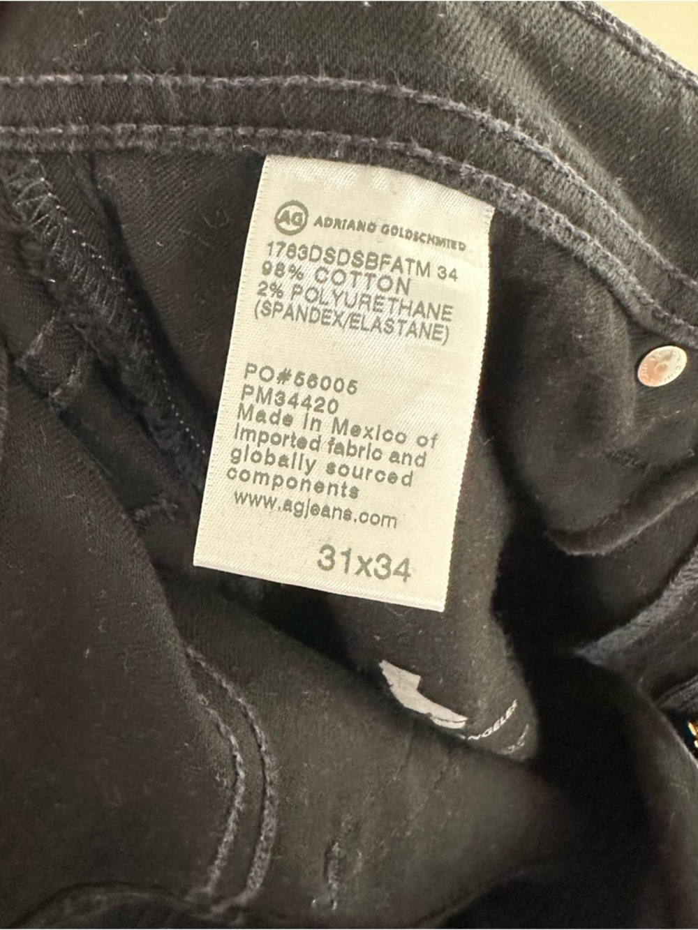 AG Black Skinny Jeans - Picture 4 of 4